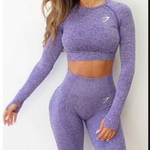 Gymshark Tops - NWOT Gymshark Vital Long Sleeve Crop Top